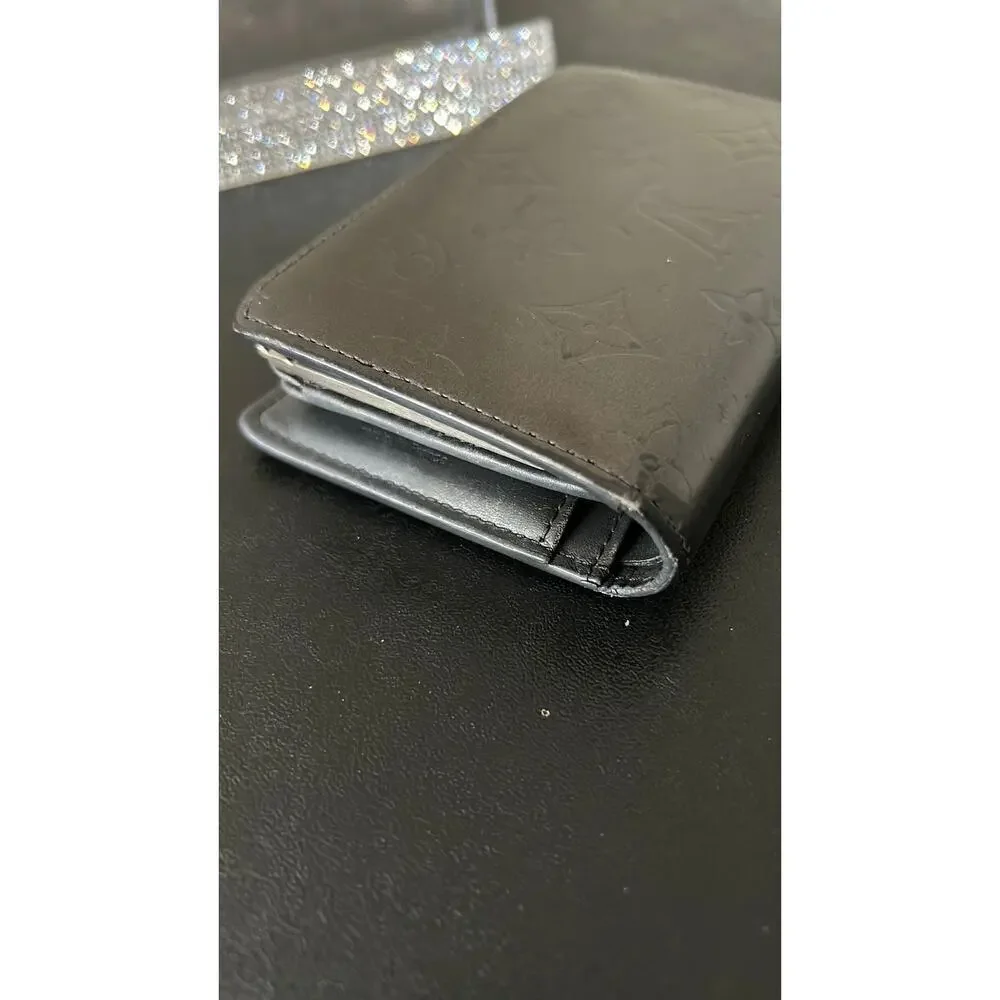 Louis Vuitton mat monogram wallet